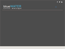 Tablet Screenshot of bluewatercivil.com